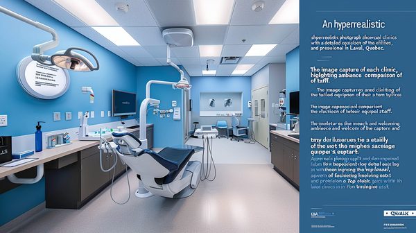 Les meilleures cliniques dentaires à laval : une comparaison approfondie